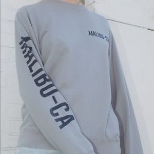 Brandy Melville - Erica Malibu CA Sweatshirt